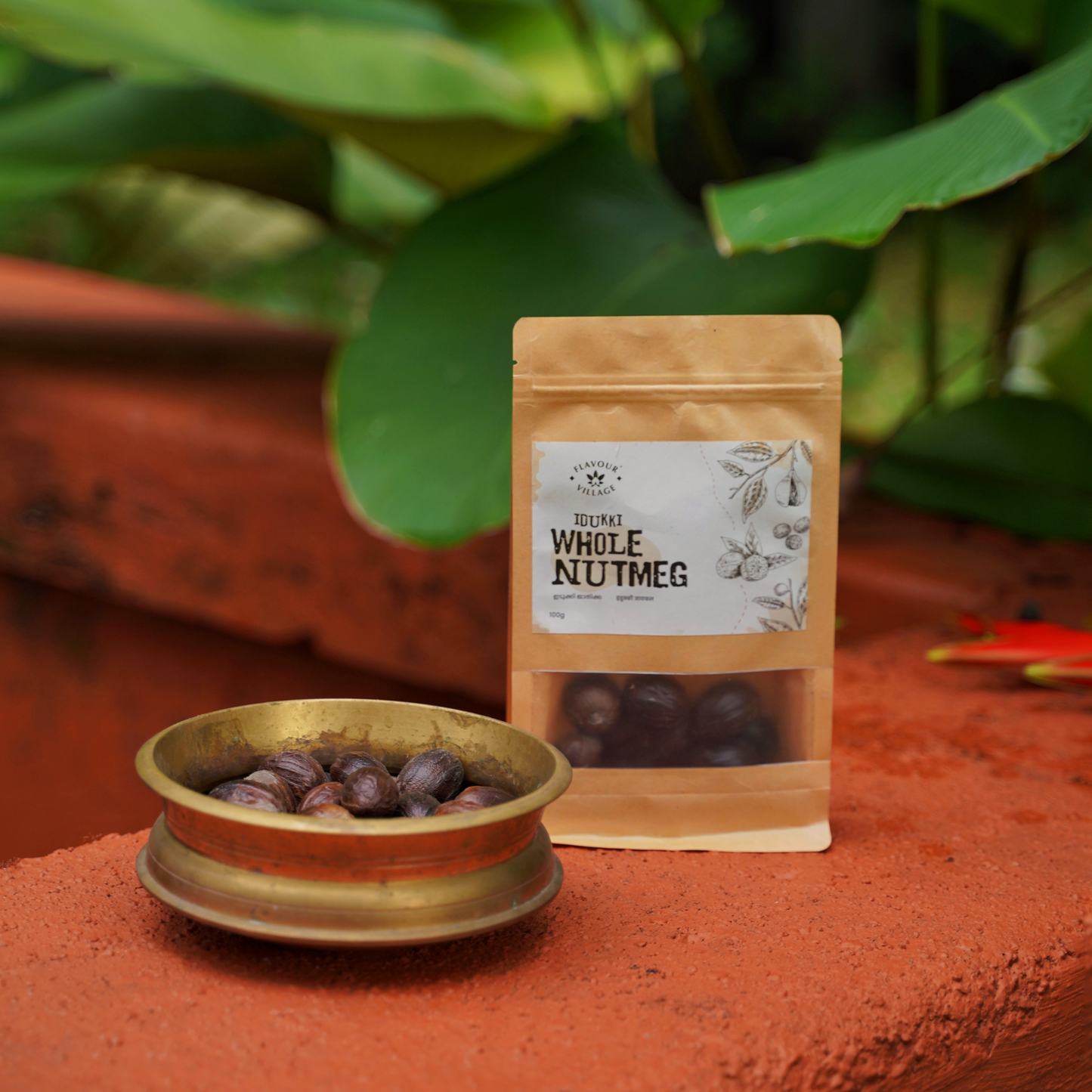 Idukki Whole Nutmeg with Shell 100 gm