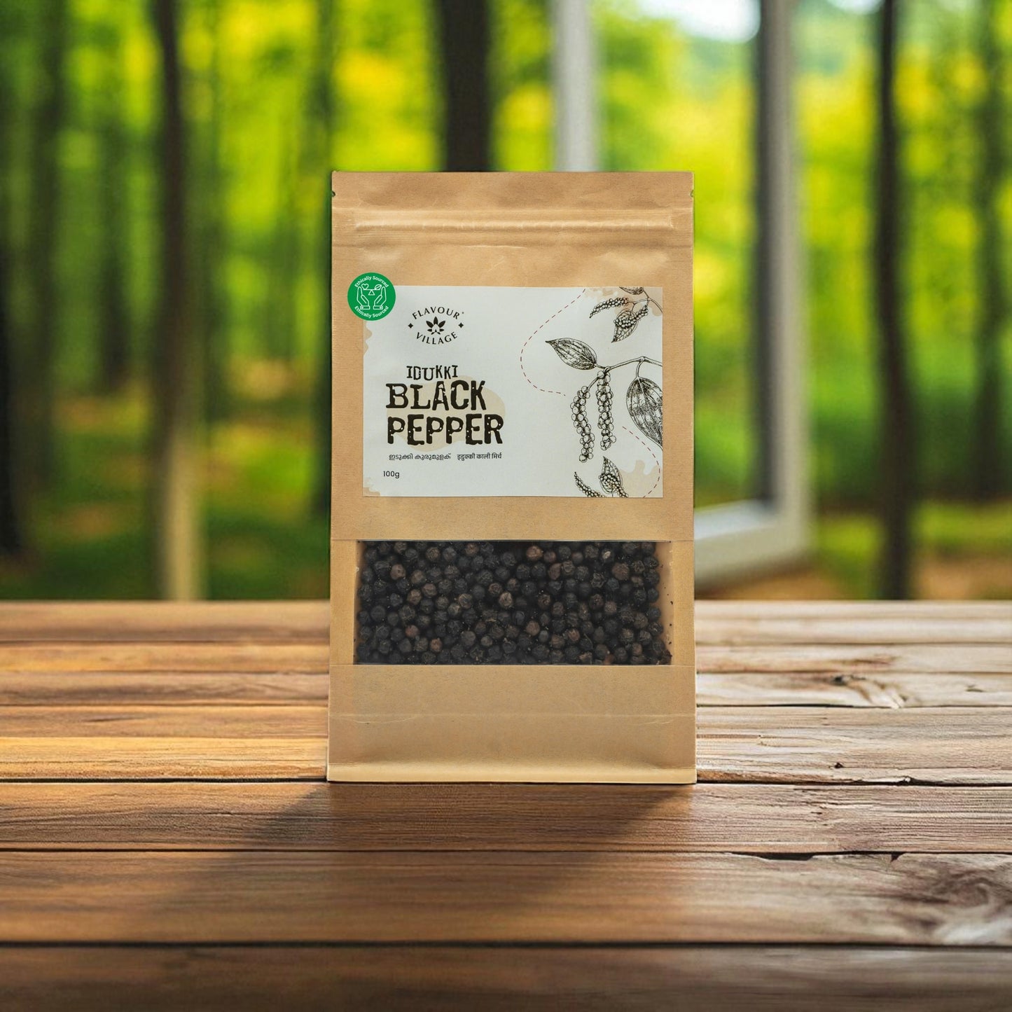 Naturally Grown Idukki Black pepper